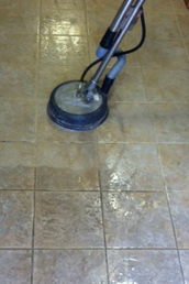 Floor waxing service